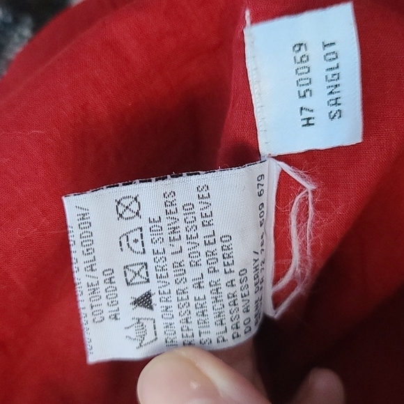 RENE Derhy tweed wool floral embroidery skirt , S - Picture 13 of 13